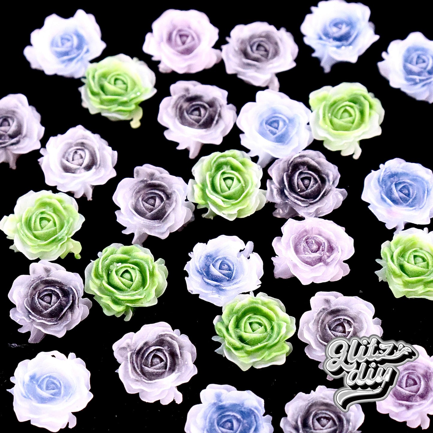 A<056>Magic Floweret-Magic Floweret Resin Nail DIY-DIY Material