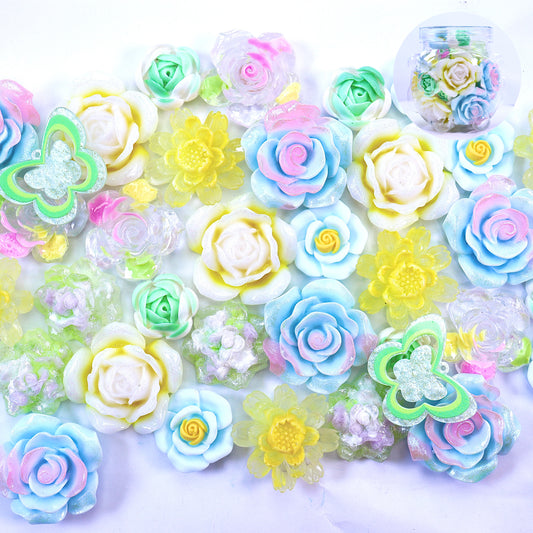 A<064>（Customized/Luminous）Summer in the air-Amazing Flower Mix DIY&Glitz DIY