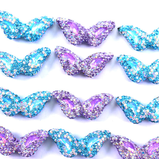 A<026>(SUPER CUTE / ONLY 5 SETS)Wings Of An Angel Amazing Beads & Metal Jewelry & High Quality