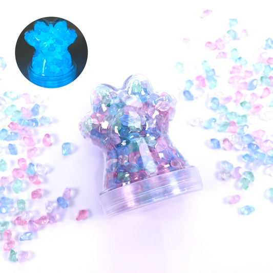 A<001>Ice - Amazing Luminous Resin Nail DIY Material