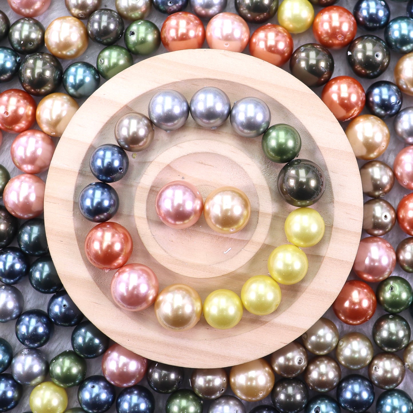 A<002>Pearl Paradise & Metal Jewelry & High Quality  - DIY Material